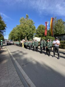 Antreten zur hl. Messe